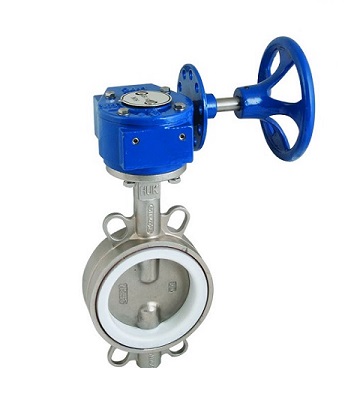Van bướm inox tay quay vô lăng chất lượng cao.